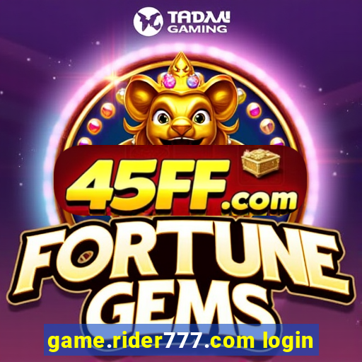 game.rider777.com login